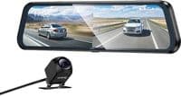 Видеорегистратор HOCO DV16 9.66-inch streaming media driving recorder(dual-channel with rear camera) Black