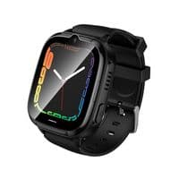 Дитячий смарт-годинник HOCO Y106 4G 46mm. 730 mAh children phone watch Black