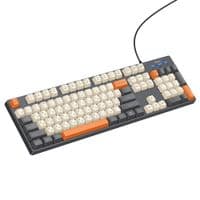 Клавиатура HOCO GM61 Murphy 3-color wired keyboard(Ukrainian version) star gray