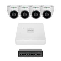 Комплект видеонаблюдения на 4 камеры GV-IP-K-W98/4 4MP