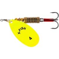 Блешня X-Fish Stark 9.5g 4 Nikel UV lime (1917.07.40)