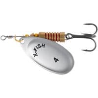 Блешня X-Fish Stark 9.5g 4 Silver (1917.05.72)