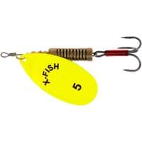 X-Fish Stark 14g 5 Nikel UV lime spinner (1917.07.41)