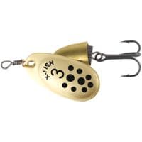 Блесна X-Fish Wolf 7 г, 3 золотых блесны (1917.05.41)