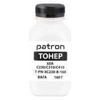 Тонер XER C230/C310/C410, 160 г, черный Patron (PN-XC230-B-160)
