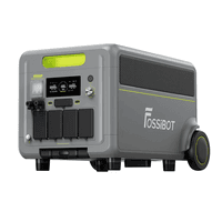 Портативна зарядна станція FOSSiBOT F7200, 7200 Вт / 5220 Вт·год LiFePO₄, MPPT 2500 Вт макс. XT90 / 120-450 В, XT60-12 В / 10 А, 2xDC5521-12V-3A, CarxPort-18B-18B, 2xUSB-C-100 Вт, Wi-Fi, Bluetooth, зарядка 2,4 год, 609*321*475 мм, 78,6 кг