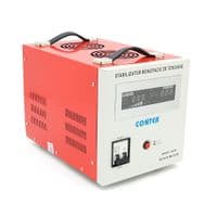 Стабилизатор напряжения Conter MSER 15000 VA-V2 / 12000W однофазний, сервопривід, монтажу підлоги, LED дисплей, діапазон 130-260V, AC230, клемная колодка, 220x335x230mm, 19.1kg