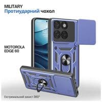 Чохол до мобільного телефона BeCover Military Motorola Edge 60 Blue (715519)
