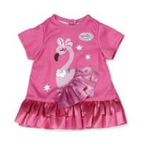 Аксессуар для куклы Baby Born Одежда для куклы Baby Born Платье из фламинго (839423)
