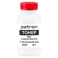 Тонер XER C230/C310/C410, 40 г, пурпурный Patron (PN-XC230-M-040)