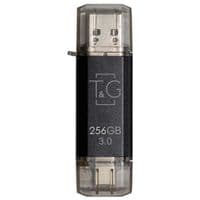 USB-флешка 256 ГБ T&G Star TG009TC, черная, Type-C / USB 3.0 (TG009TC-256GBK3)