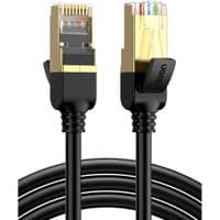Патч-корд 3м, F/FTP cat 7 RJ-45 black Ugreen (U_11270)