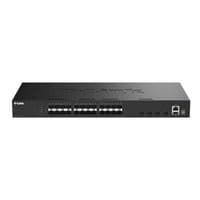 Коммутатор DGS-1530-28S/E Gigabit Stackable Smart Managed Switch (24 порта SFP, 4 порта 10G SFP+, защита от перенапряжения 6 кВ)