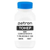 Тонер XER C230/C310/C410, 100 г, Cyan Patron (PN-XC230-C-100)