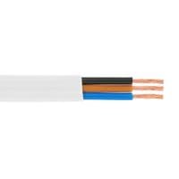 Кабель Одескабель 03VVH2-F 3G1,5 белый, бухта 100м.