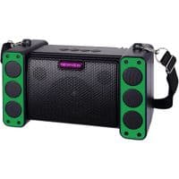 Акустическая система NEWVEW NV-9172 с солнечной панелью, Bluetooth, USB, TF-картой и FM-радио, зелёного цвета (NWVW-NV-9172-GN)