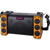 Акустическая система NEWVEW NV-9172 с солнечной панелью, Bluetooth, USB, TF-картой и FM-радио, оранжевого цвета (NWVW-NV-9172-OR)