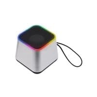 Акустическая система NEWVEW NV-9203 RGB/BT/USB/TF/FM, серебристый цвет (NWVW-NV-9203-SL)