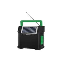 Акустическая система NEWVEW NV-9153 с солнечной панелью, Bluetooth, USB, TF-картой и FM-радио, зелёного цвета (NWVW-NV-9153-GN)