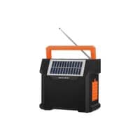 Акустическая система NEWVEW NV-9153 с солнечной панелью, Bluetooth, USB, TF-картой и FM-радио, оранжевого цвета (NWVW-NV-9153-OR)