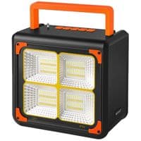Акустическая система NEWVEW NV-9218 с солнечной панелью, Bluetooth, USB, TF-картой и FM-радио, оранжевого цвета (NWVW-NV-9218-OR)