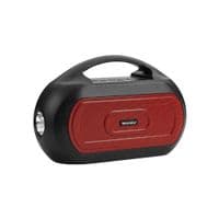 Акустическая система NEWVEW NV-V50 с солнечной панелью, Bluetooth, USB, TF-картой, FM-радио и AUX, красного цвета (NWVW-NV-V50-RD)