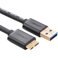 Кабель USB 3.0 AM – microUSB (5P), 2 м, Black, Ugreen US130 (10843)