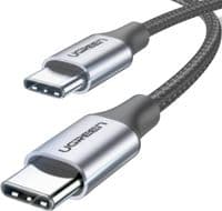 Кабель Type-C - Type-C, 1 м, Black, Ugreen US261, 60 Вт, 3A (50150)