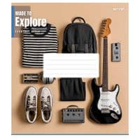 Тетрадь Школьник Daily Story 36 листов клетка (036-3676K)