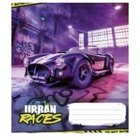 Зошит Школярик Time the urban races 36 аркушів лінія (036-3439L)