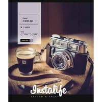 Зошит Школярик Star Instalife 96 аркушів клітинка (096-3389K)