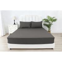 Простыня на резинке SOHO 160*200+25см Dark Gray