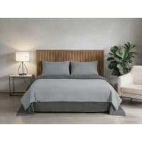 Комплект постельного белья  SOHO Евро 200*220 Light gray/Dark gray