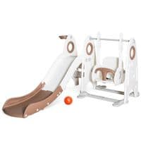 Игровая площадка Mealux Cosmo White/Coffee (KD-B022 White/Coffee)