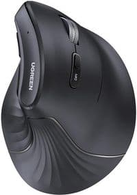 Маніпулятор миша бездротова UGREEN MU008 Multi-mode Vertical Mouse Black