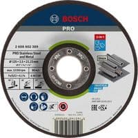 Диск відрізний Bosch Professional для нержавіючої сталі та металу 3в1 125x2.5x22.23мм