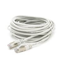Патч-корд MERLION Cast, FTP, RJ45, Cat.5e, 10 м, сірий, CU, Q2