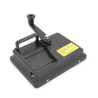 Машинка для скручивания сигарет 8,0mm ручная, двудорожковая, с пресом и протяжкой, нержавеющая сталь, черный, Box