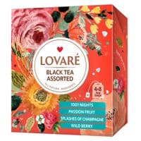 Чай Lovare Ассорти Черный 4 вида по 8 шт (lv.79648)