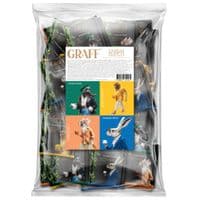 Чай Graff Assorted Tea Flavors Ассорти чая зеленого байхового 12 пакетиков x 1.5 г x 4 вида (4820279611181)