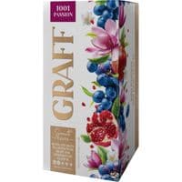 Чай Graff 1001 Passion с ароматом винограда и граната 20х1.5 г (4820279612522)