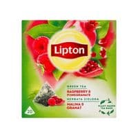 Чай Lipton зеленый "Raspberry&pomegran" 20 пакетиков (5063270108413)