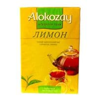 Чай Alokozay черный листовой с ароматом лимона 90 г (4820229040535)