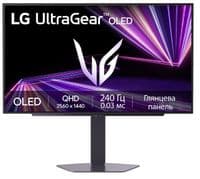 Монитор LG 27" 27GX704A-B 2xHDMI, DP, USB, OLED, 2560x1440, 240Hz, 0.03ms, DCI-P3 98.5%, G-SYNC, FreeSync, Pivot, HDR400