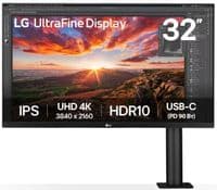 Монитор LG 31.5" 32UN880K-B 2xHDMI, DP, USB-C, MM, IPS, 3840x2160, DCI-P3 95%, Pivot, HDR10