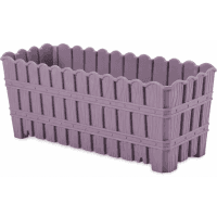 Цветочный горшок VIOLET HOUSE 1055 BAMBOO BALCONY PLUM д/цветов с дренажом 30 см (1055 BAMBOO BALCONY PLUM 30 см)