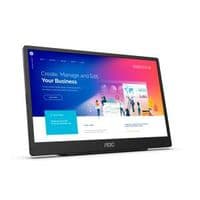 Монiтор TFT AOC 15.6" 16T20E2 16:9 IPS FHD Mini HDMI USB-C MM Portable Black
