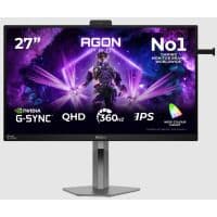 Монiтор TFT AOC 27" AGON AG276QSG2 IPS QHD 360Hz HDMI DP Pivot USB G-Sync Pulsar MM
