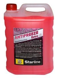 Антифриз Starline Extra K12 G-12+ рожевий концентрат - 74°C 5л (NA K12-5)