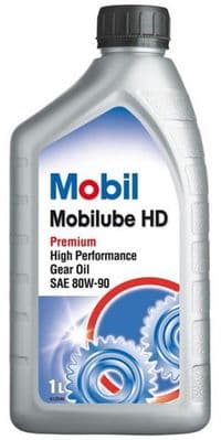Олія трансмісійна Mobil Mobilube HD 80W-90 GL-5 1л (MOBIL 21-1 HD) (142132)